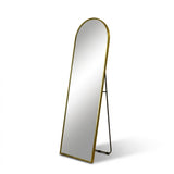 Ingham 145x45cm LED Arch Mirror - Gold - Laura James