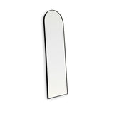 Ingham 170x50cm Full Length Arch Mirror - Black - Laura James 