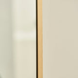 Ingham 170x50cm Full Length Arch Mirror  - Gold - Laura James