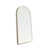 Ingham 180x90cm Full Length Arch Mirror -  Gold - Laura James 