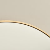 Ingham 180x90cm Full Length Arch Mirror -  Gold - Laura James 