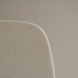 Amelia Whitewash Dining Table Set - 6 Seater - Ellis Boucle Dining Chairs - Black Legs - Laura James 