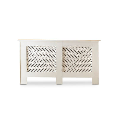Jack Large White Radiator Cover - Laura James