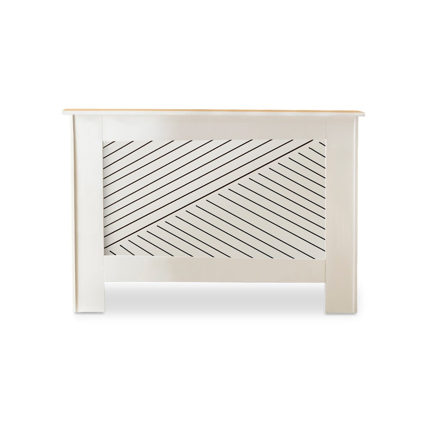 Jack Medium Radiator Cover - White - Laura James 