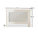 Jack Medium Radiator Cover - White - Laura James 