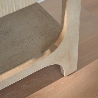 Jade 2 Door 2 Drawer Sideboard - Chalked Mango Wood - Laura James