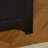 Jade 5 Drawer Tallboy - Jet Black - Laura James