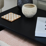 Jade 3 Drawer Chest of Drawers - Jet Black - Laura James