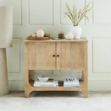Jade 2 Door Sideboard - Chalked Mango Wood - Laura James