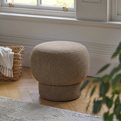 Jovi Footstool - Natural Brown - Laura James 
