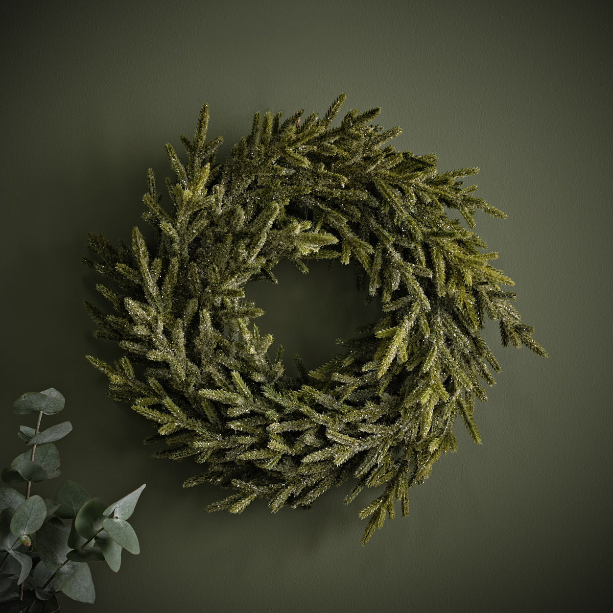 Kiruna 30cm Fir Christmas Wreath - Laura James 