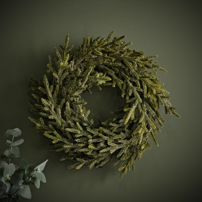 Kiruna 30cm Fir Christmas Wreath - Laura James 