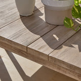 Kuro 175cm Rectangular Dining Table - Brushed Light Acacia

