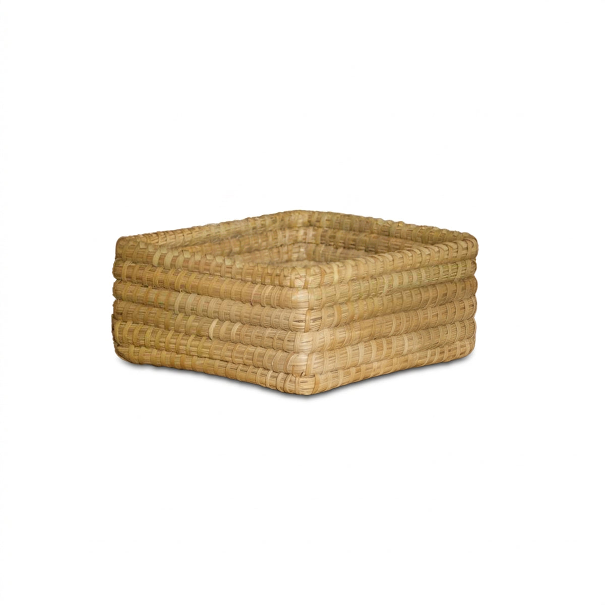 Kalna 22x22cm Square Sea Grass Basket - Natural - Laura James 