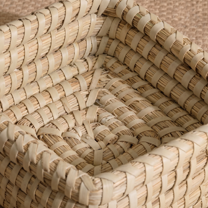 Kalna 26x26cm Square Sea Grass Basket - Natural