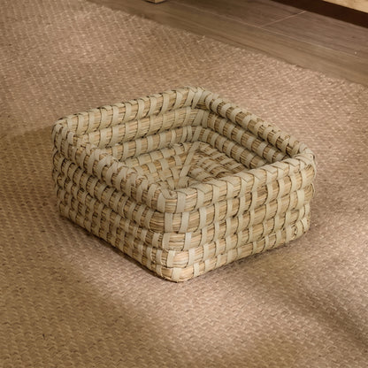 Kalna 26x26cm Square Sea Grass Basket - Natural