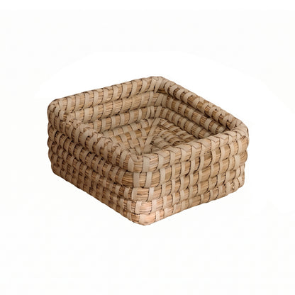 Kalna 30x30cm Square Sea Grass Basket - Natural