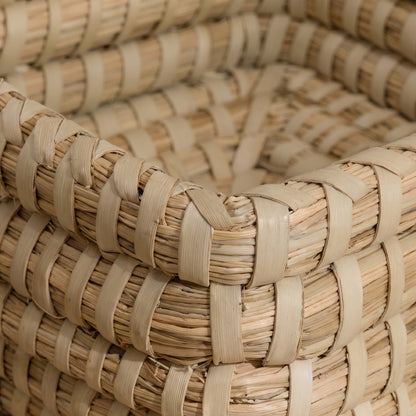 Kalna 30x30cm Square Sea Grass Basket - Natural