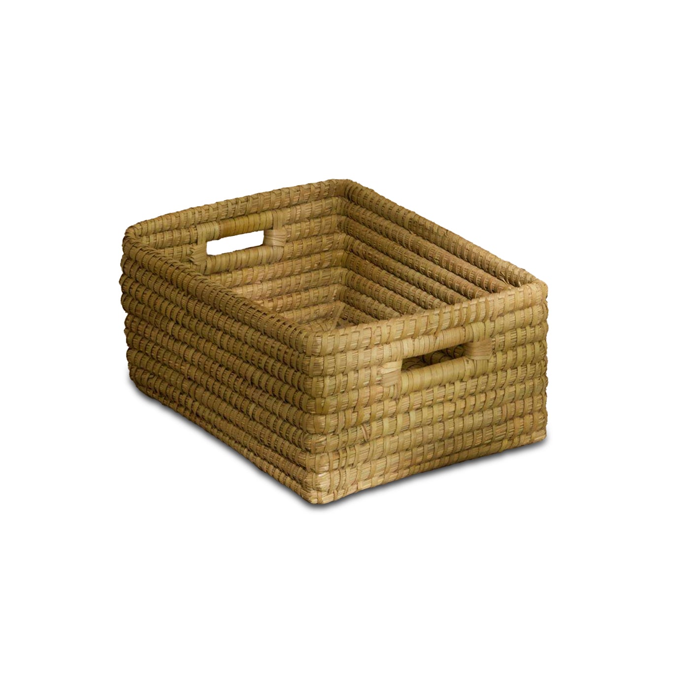 Kalna 35x25cm Rectangular Sea Grass Basket - Natural - Laura James 