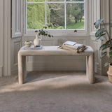 Kamiko Dining Bench - Mink Taupe - Laura James