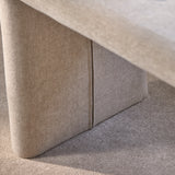 Kamiko Dining Bench - Mink Taupe - Laura James