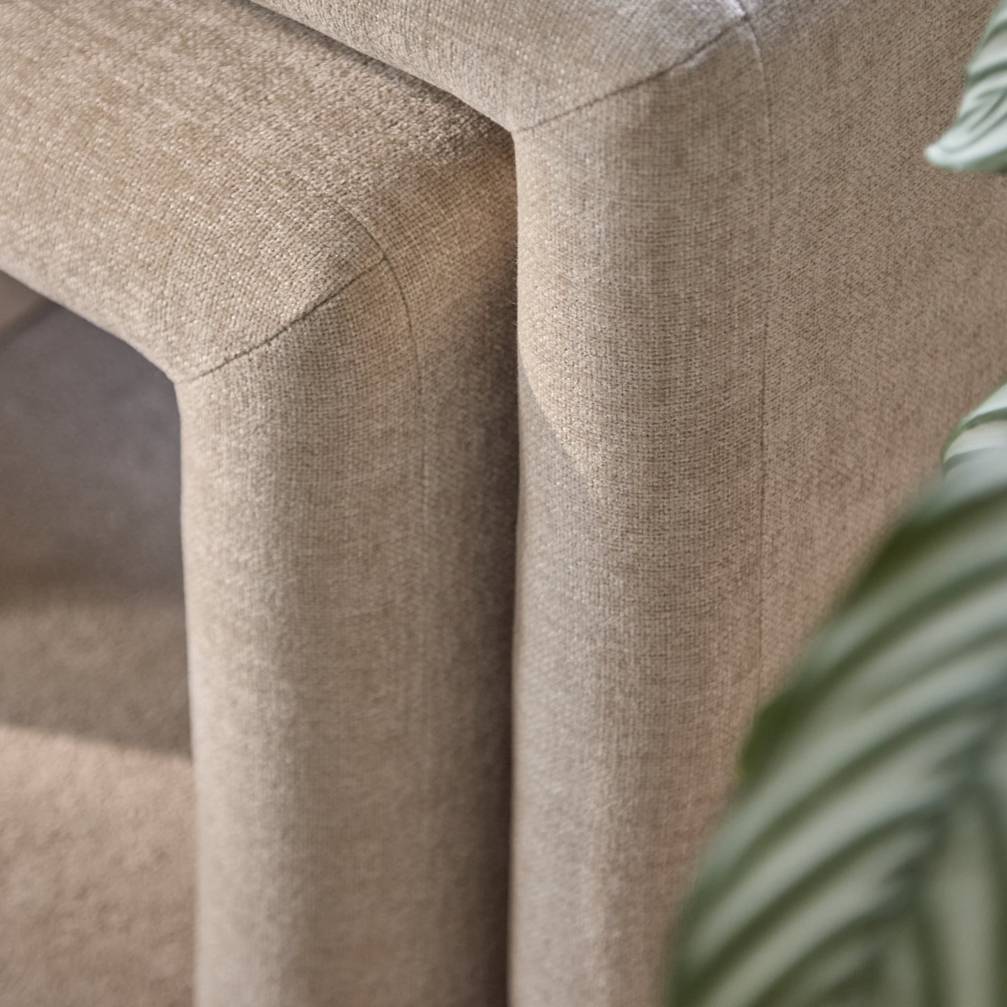 Kamiko Dining Nesting Bench & Stools - Mink Taupe - Laura James