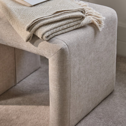 Kamiko Dining Stool - Mink Taupe - Laura James