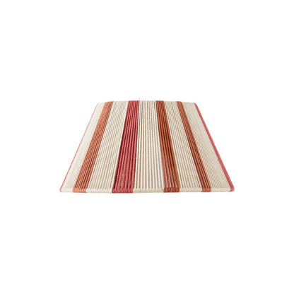 Kateli 35cm Cotton Empire Table Lamp - Paprika Stripe - Laura James 