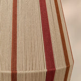 Kateli 35cm Pendant Light - Paprika Stripe - Laura James 