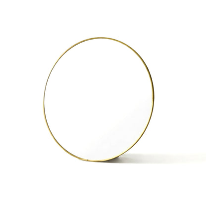 Kimbridge 90cm LED Round Bathroom Mirror - Gold - Laura James