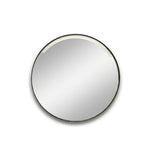 Kimbridge 90cm LED Round Bathroom Mirror - Black - Laura James