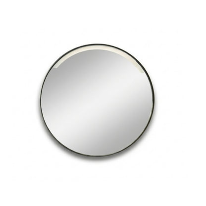 Kimbridge 90cm LED Round Bathroom Mirror - Black - Laura James