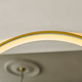 Kimbridge 90cm LED Round Bathroom Mirror - Gold - Laura James