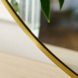 Kimbridge 90cm LED Round Bathroom Mirror - Gold - Laura James