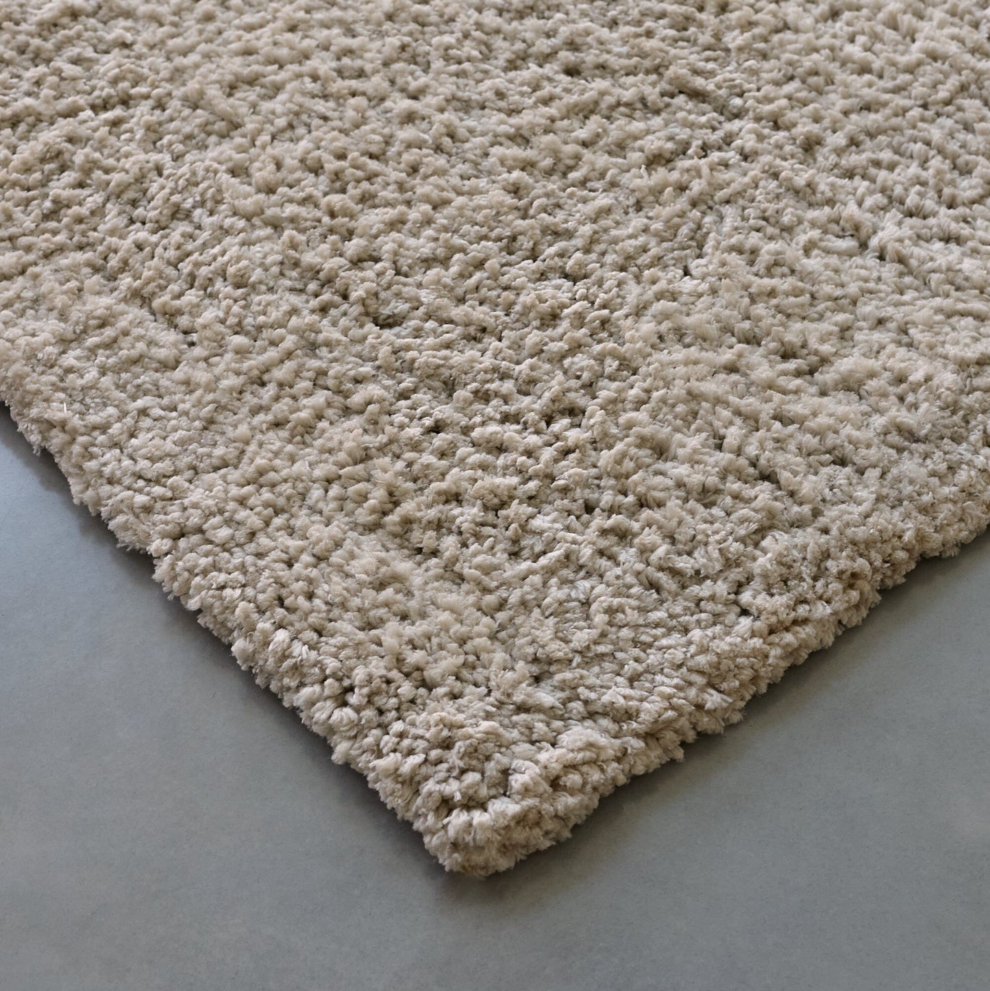 Kingsley Polyester Rug 200x290cm - Taupe - Laura James 