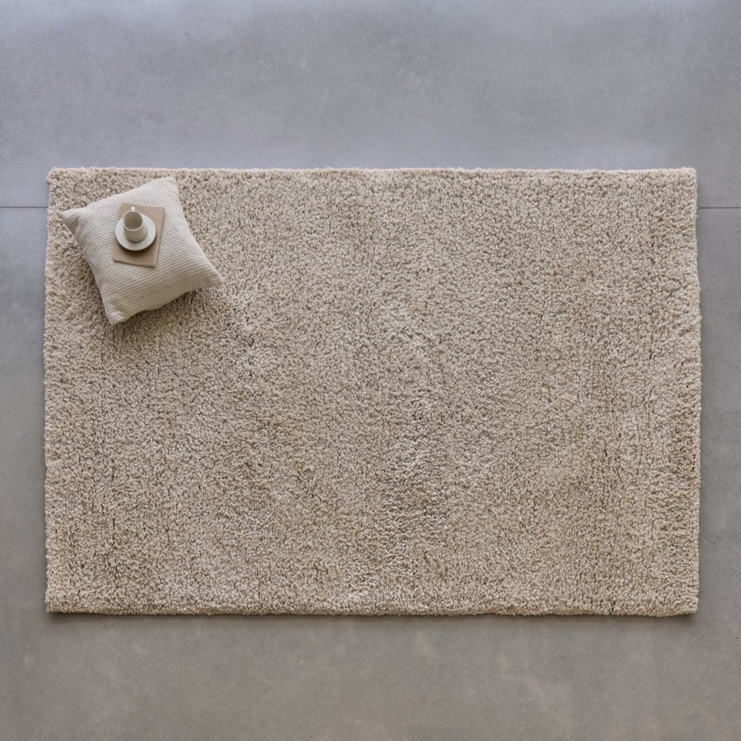 Kingsley Polyester Rug 160x230cm - Taupe - Laura James 