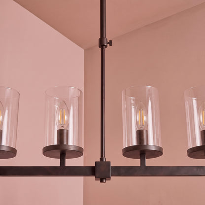 Kingston 50cm 4 Bulb Chandelier - Bronze