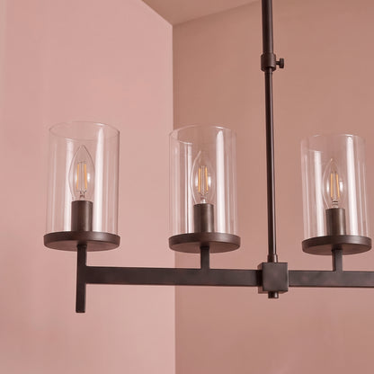 Kingston 50cm 4 Bulb Chandelier - Bronze