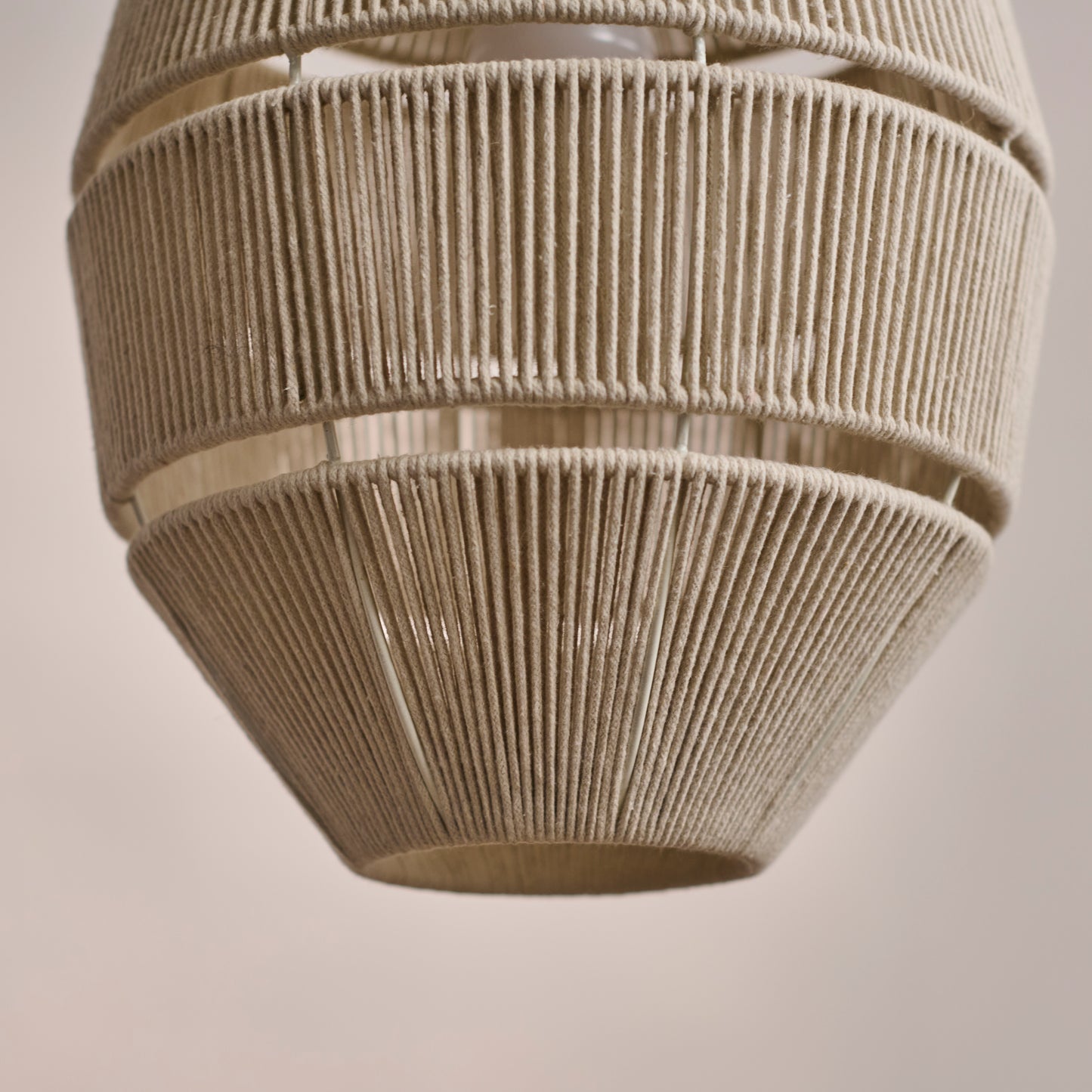 Kinston 40cm Pendant Shade - Off White - Laura James