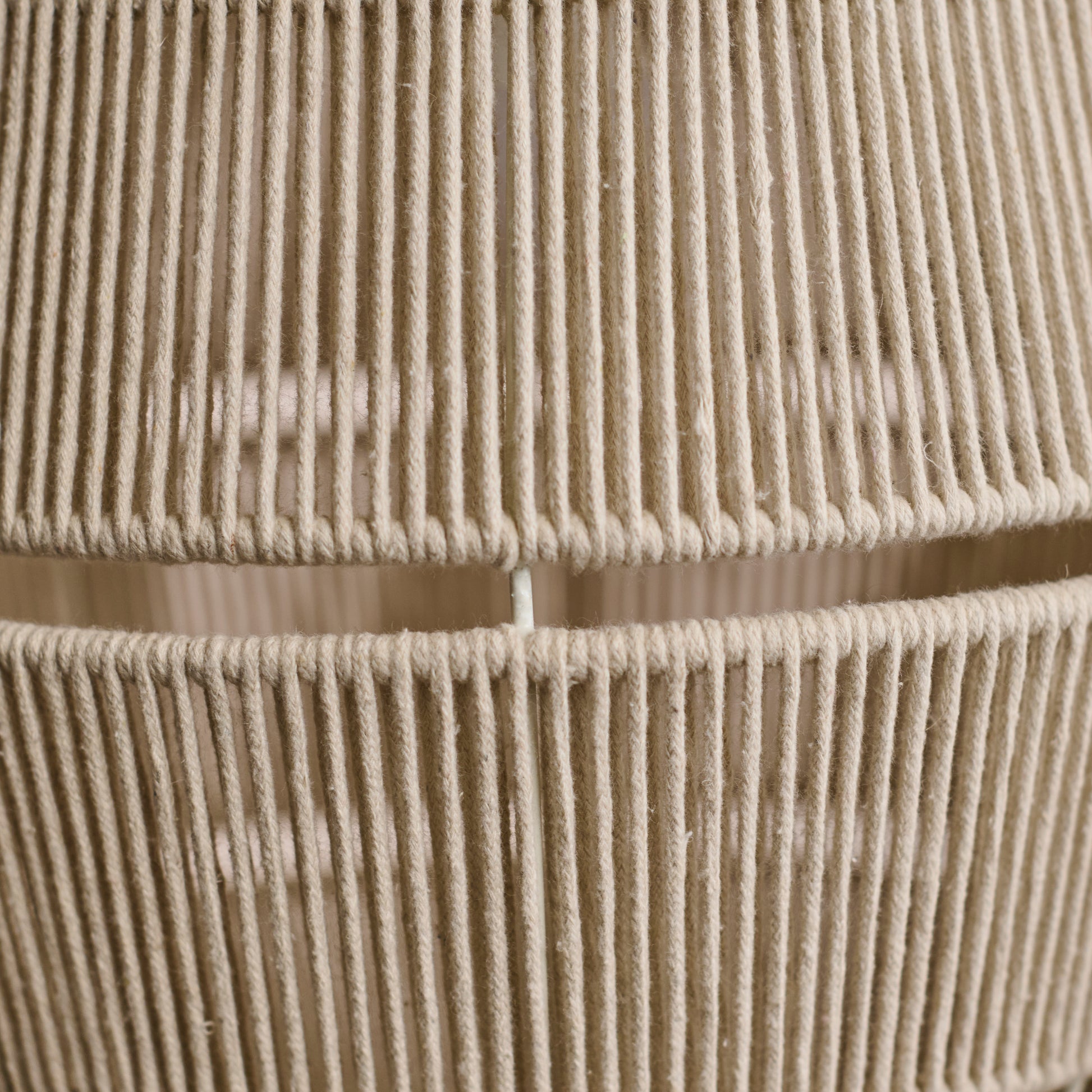Kinston 40cm Pendant Shade - Off White - Laura James