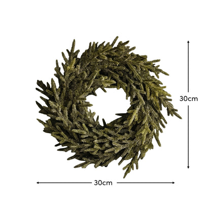 Kiruna 30cm Fir Christmas Wreath