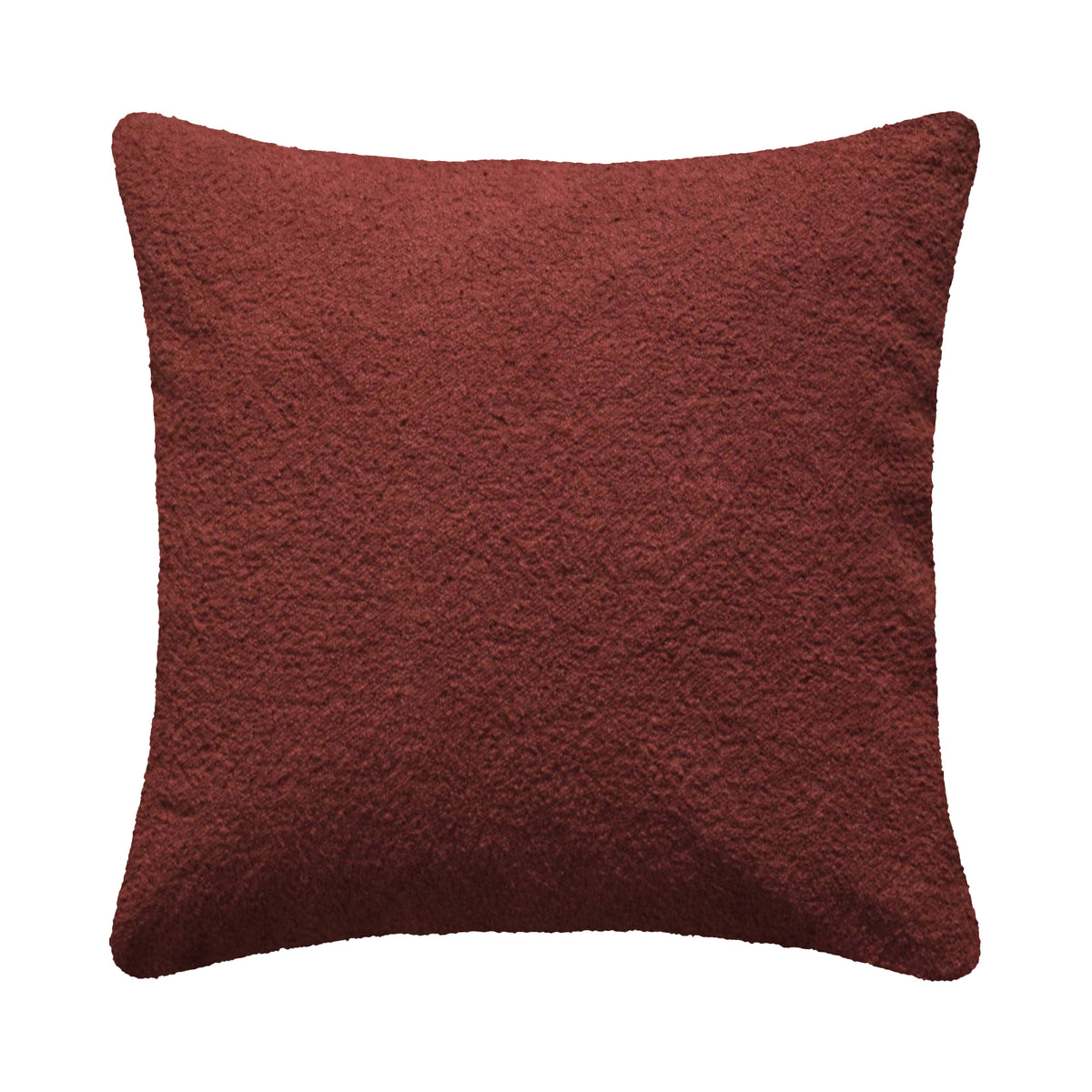Knightsbridge 45x45cm Cushion Cover - Russet Boucle - Laura James 