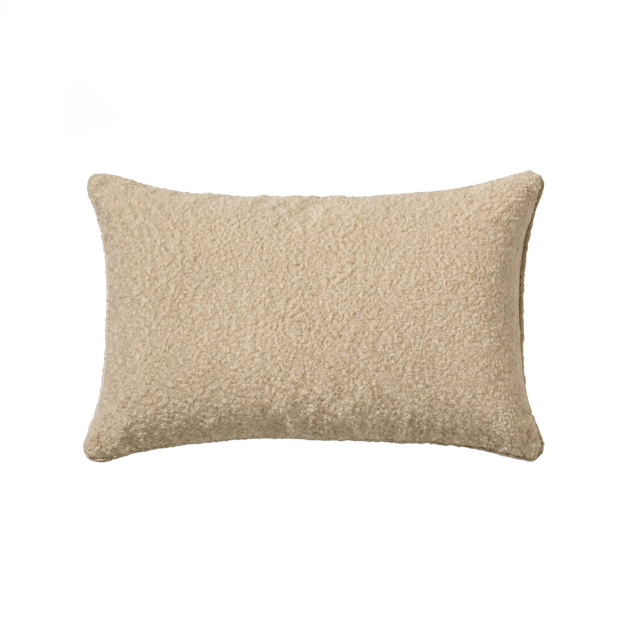 Knightsbridge 35x55cm Cushion Cover - Natural Boucle - Laura James 