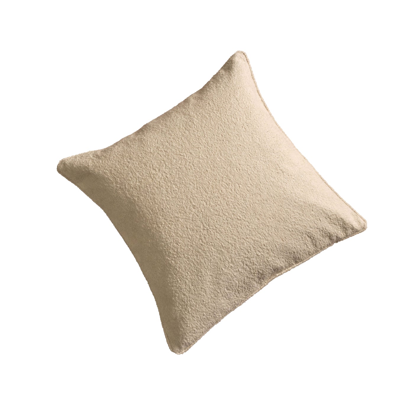 Knightsbridge 57x57cm Cushion Cover - Natural Boucle - Laura James 