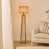 Konduru 150cm Floor Lamp Base - Natural Mango Wood - Laura James