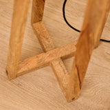 Konduru 150cm Floor Lamp Base - Natural Mango Wood - Laura James