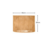 Konduru 150cm Floor Lamp Base - Natural Mango Wood - Laura James