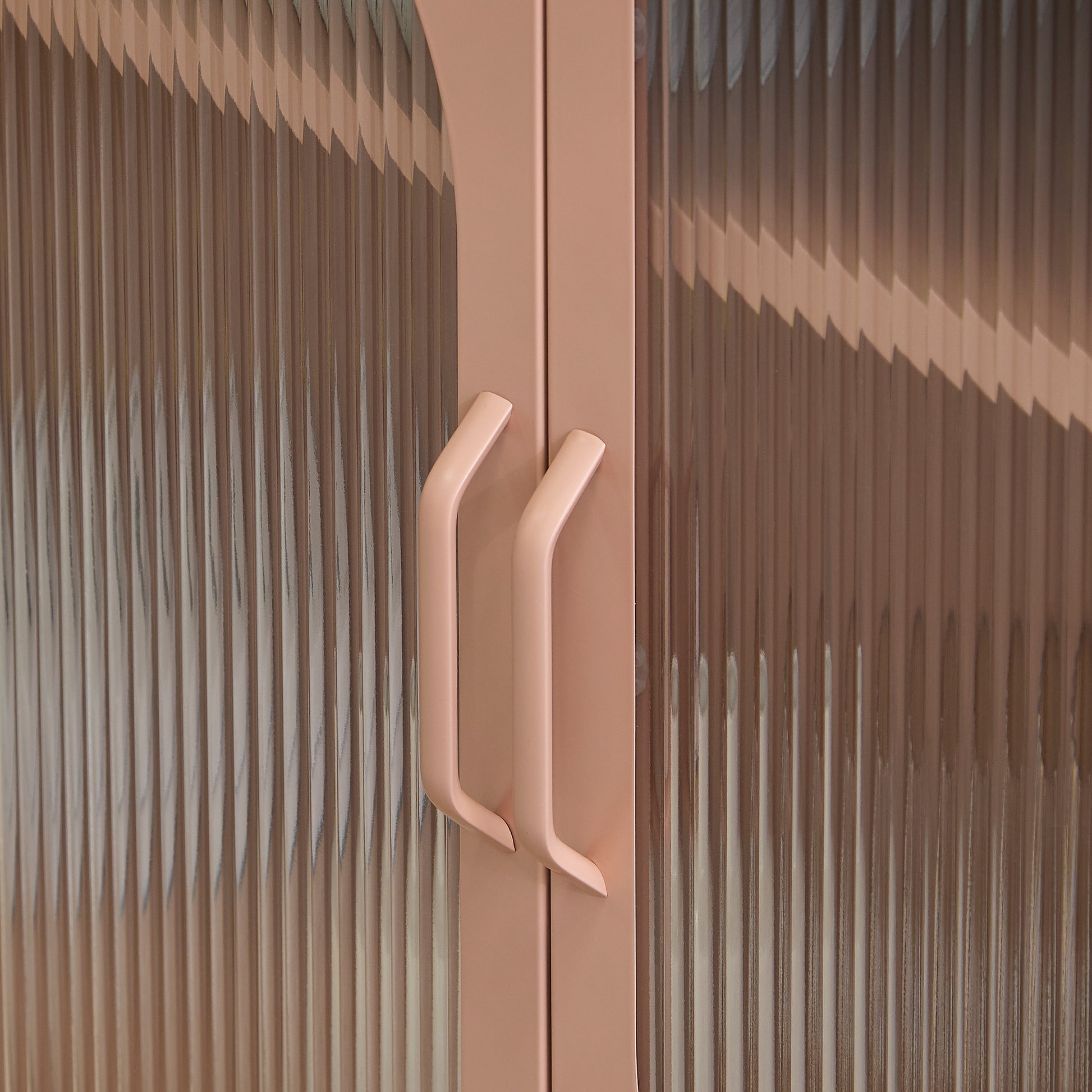 Conan 3 Door Sideboard - Blush Pink - Laura James