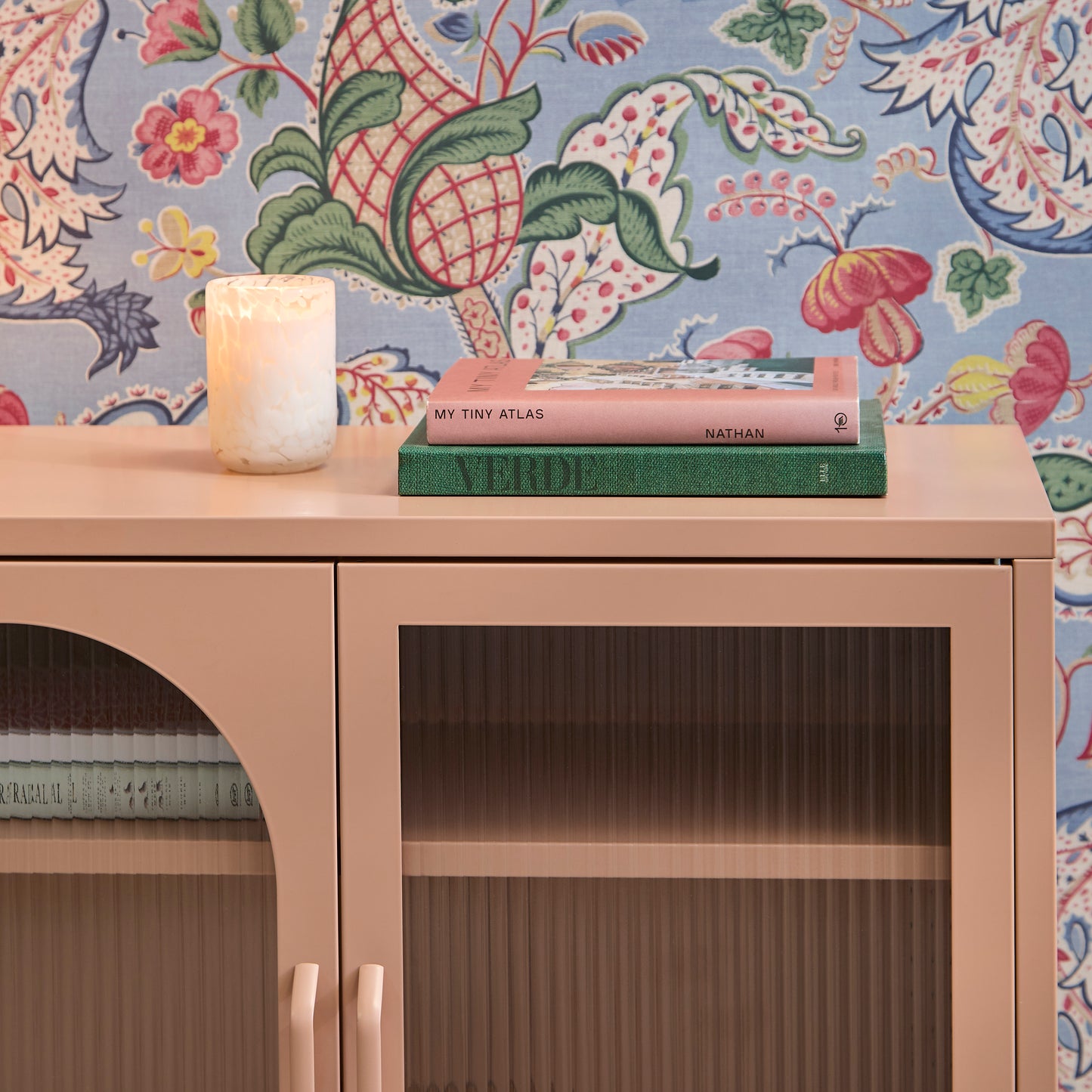 Conan 3 Door Sideboard - Blush Pink - Laura James