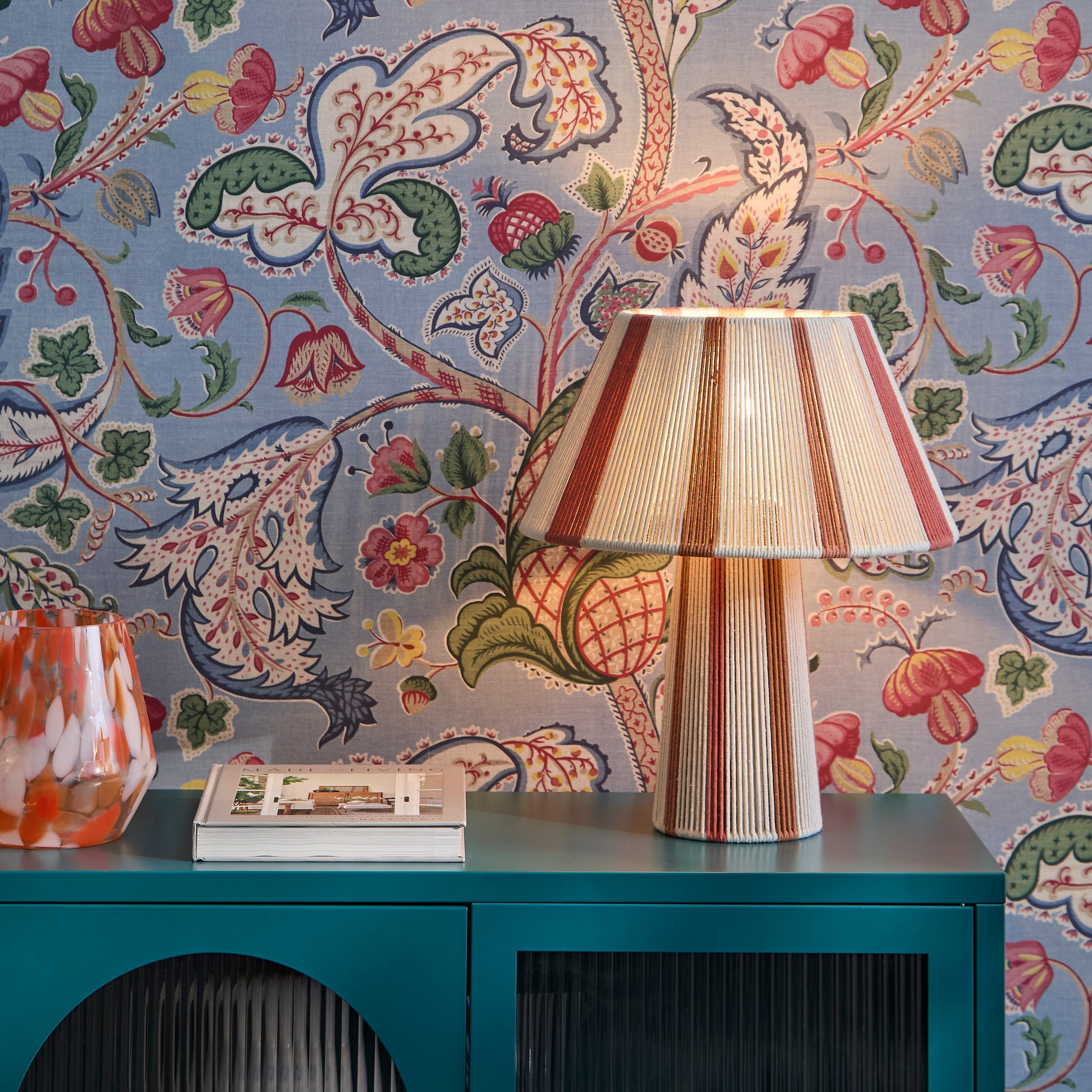 Conan 3 Door Sideboard - Lagoon Teal - Laura James